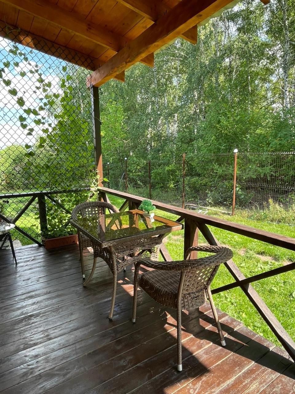 Private Bed and Breakfast Shchūchīnsk Buitenkant foto